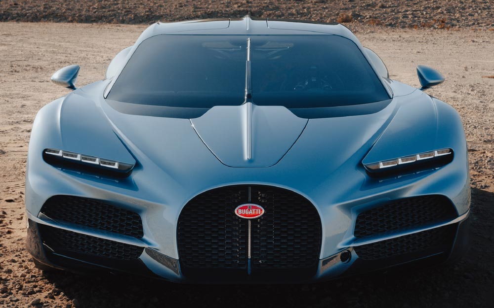 Frontale Anteriore di Bugatti Tourbillon